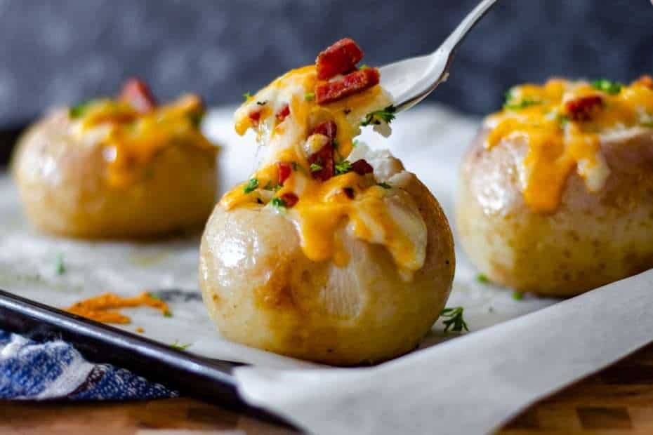 Low Carb Baked Turnip cheese pull