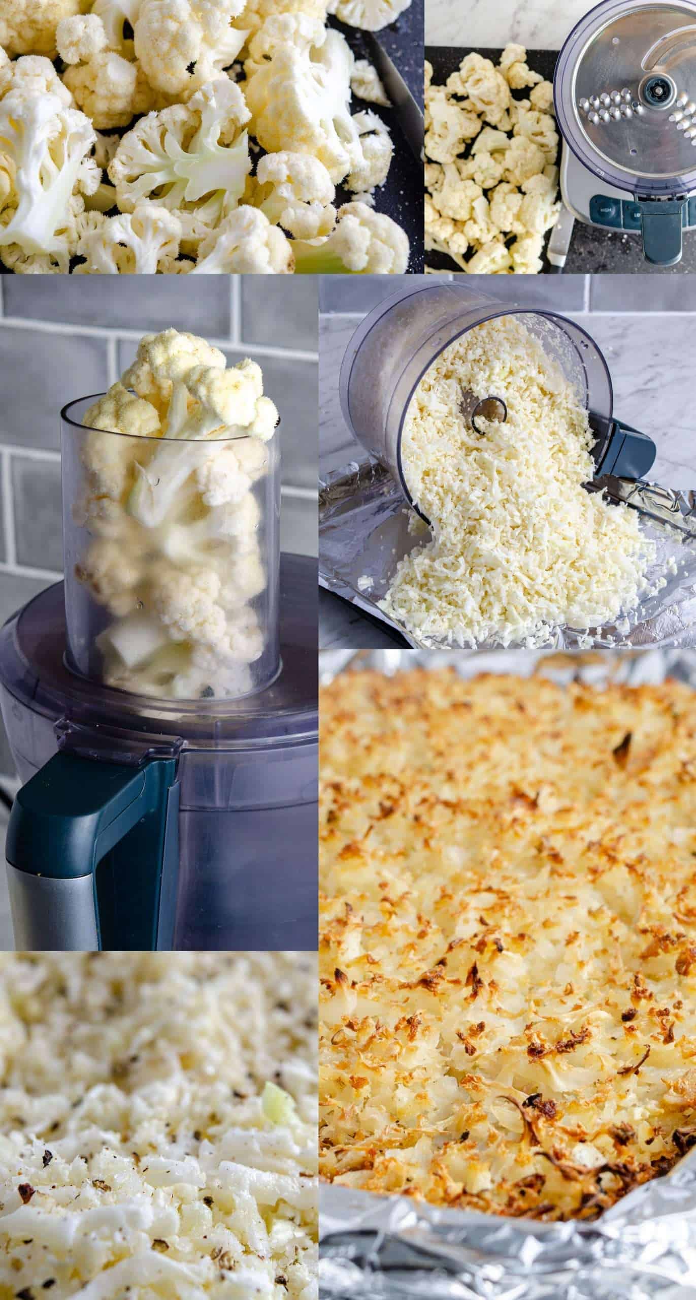 How to rice cauliflower process image