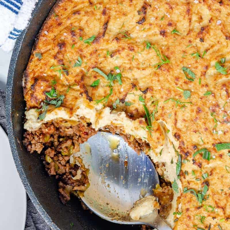 Ultimate Low Carb Shepherd's Pie - Yummy For Adam