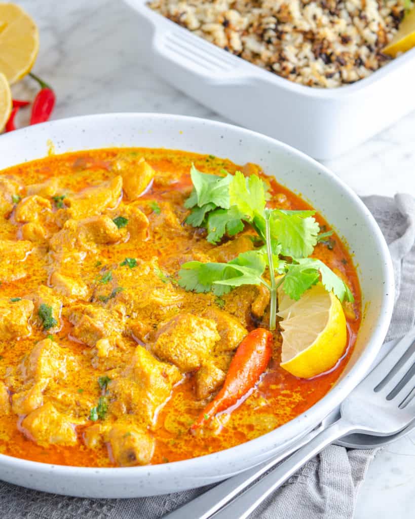 Yellow Chicken Curry (Low Carb) - Yummy For Adam