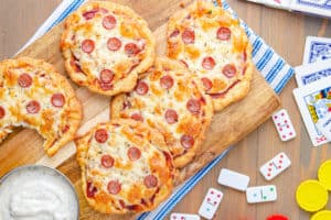 Low carb mini pizzas